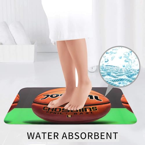 Tapis de bain durable à séchage rapide absorbant et lavable pour douche - 7