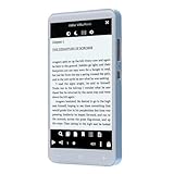 Annadue Lettore EBook Android con Display HD da 5 Pollici, Memoria Ereader da 8 GB, Bluetooth, Wi-Fi, Supporta PDF EPUB MP3 MKV, 4 Tasti Fisici, Fotocamera da 5 MP, modalità Notturna,