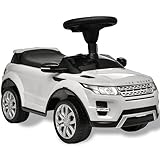 vidaXL Coche de Juguete Blanco música Modelo Land Rover 348 Juego niño...