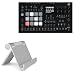 BoxWave Stand and Mount Compatible with Elektron Analog Rytm MKII - VersaView Aluminum Stand, Portable, Multi Angle Viewing Stand for Elektron Analog Rytm MKII