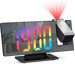 Oqimax 7.8' RGB Projektionswecker EU-WA111B&C