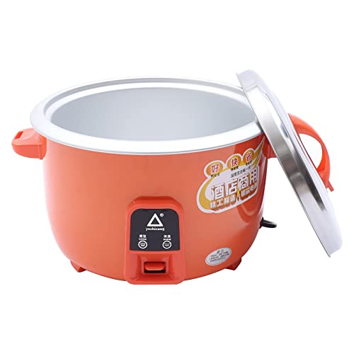 Mini Olla arrocera Antiadherente 13 l, Gran Capacidad, cocción automática con un Solo botón, preservación Calor, Revestimiento Antiadherente y Tapa Acero Inoxidable para Uso Familiar.