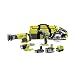 Produktbild Ryobi - 4-teiliges Werkzeug-Kombo: Bohrmaschine + Kreissäge + Säbelsäge + LED Lampe + 1 Akku 5,0 Ah und 1 Akku 2,0 Ah + 1 Ladegerät/Lieferung in Tragetasche - R18CK4-252S