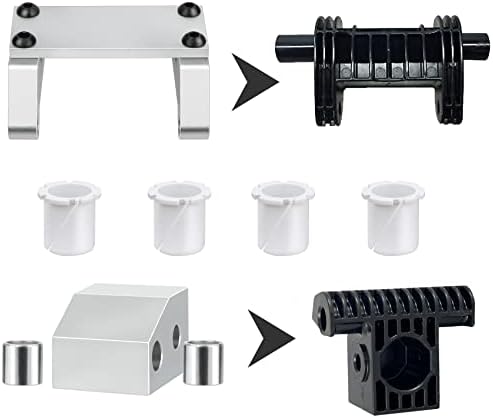 Metal Drive Toggle and Clevis Mount Power Recliners Compatible with Lazy Boy/La Z Boy Power Recliners, Equipped with 4 Upgraded Plastic Split Bushings (Including Spare Parts x 2), Upgraded Aluminum