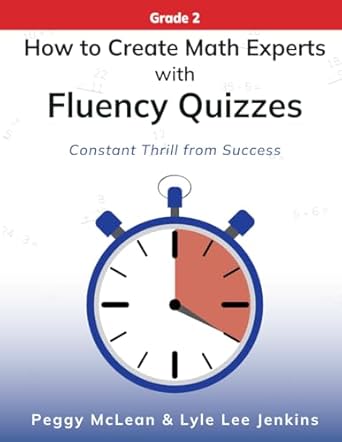 Amazon.com: How to Create Math Experts with Fluency Quizzes Grade 2 ...