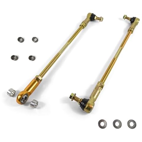 Clayton Off Road COR-5109100 - Adjustable Front Sway Bar End Links Compatible with Jeep Wrangler JL/JT 2018+ Cover