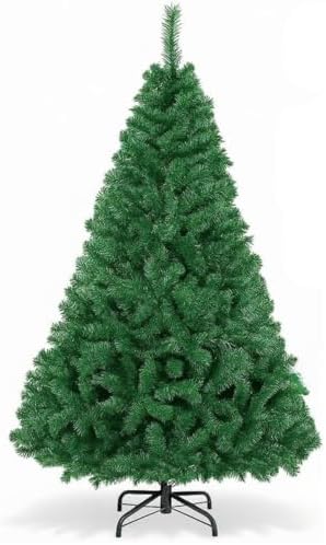 Árvore de Natal Pinheiro Grande 1,80 Pé Base Ferro 600 Galhos Cor...