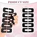 150 Pcs U-Shaped Cuticle Guards, Along with a pair of Small Stainless Steel, Silicone Peel Off Tape for Nail Painting, UV Protection Barrier for French Tip & Nail Art