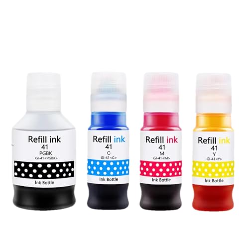 Encre GI-41 haute fluidité pour des impressions sans trace sur G2520 G2560