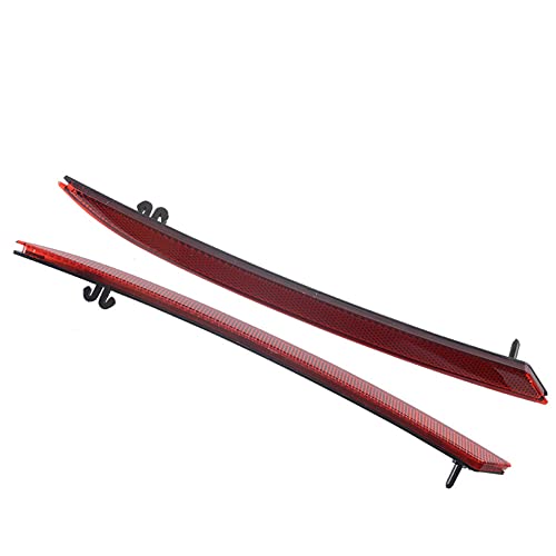 2 pcs Refletor Traseiro Vermelho Bumper Para Ford Mustang 2018 +