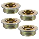 Yardwe 4 Stück Rollstuhl Vorderradlager Stahl Vordergabel Kugellager Verschleißfest Ersatzteile für Rollstuhl Vorderachse Zubehör für Rollstuhlräder