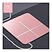 JINJIN Körperfettwaage Boden Scientific Smart Electronic Scales LED Digital Gewicht Badezimmerwaagen USB-Ladekörpergewicht Waage (Color : Rose Gold)