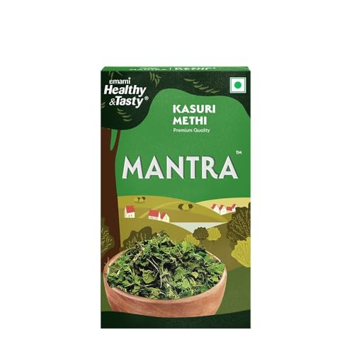 Image of Emami Healthy & Tasty Mantra Kasuri Methi Whole, Natural, No Added Colour & Preservatives 25g