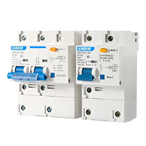 Disjoncteur de protection contre les fuites DZ47LE-125A pour rénovation de maison