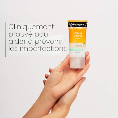 Neutrogena Clear & Defend 0.5% Salicylic Acid crème hydratante sans huile 50 ml - vue 10