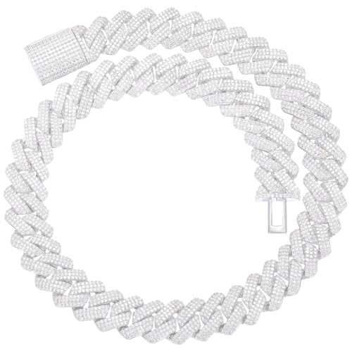 Ucciyo 20MM Moissanite Cuban Link