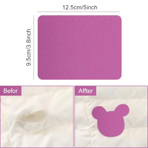 Augshy Iron On Patche, 29 Pieces Iron On Patches for Clothing Repair Jeans 4.9 x 3.7 Inch (Colorful) by Augshy - Image 2