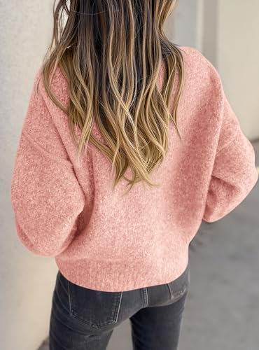 PRETTYGARDEN Cardigan Sweaters for Women Trendy Fall 2025 Long Sleeve Button Down Oversized Chunky Knit Sweater Outerwear