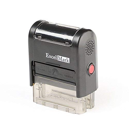 Controlled Document Self Inking Rubber Stamp - Red Ink (Excelmark A1539) #TOP3