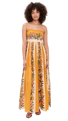 FARM Rio Women's Hilo Sand Dress, Hilo Stripes Sand, S