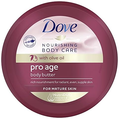 Dove Nourishing Pro Age Body Butter 250ml Pack Cover