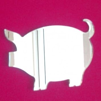Super Cool Creations Pig Mirrors, 23.6 x 16.5 inches