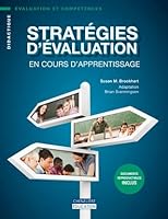 STRATEGIES D'EVALUATION EN COURS D'APPRENTISSAGE (French Edition) 2765037531 Book Cover