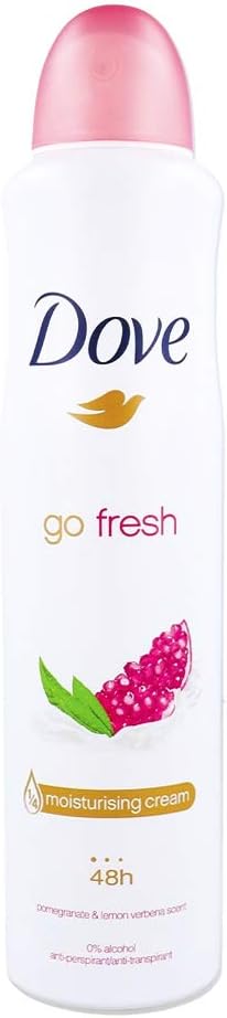 Go Fresh Antiperspirant Deodorant, 250 ml, Pomegranate and Lemon, Pack of 6