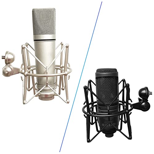 Milisten Broadcasting Adapters With Anti- Studio Compatible With Most Spider Vibration Holder Structure Metal Mics Clip Mic Shockmount Recording For Diameter Shockproof Microphone #TOP4