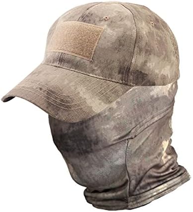 QMFIVE Tactical Baseball cap, Multicolor Camouflage Sunscreen Chapeau Hat for Airsoft Paintball Climb Camping Hunting Outdoor