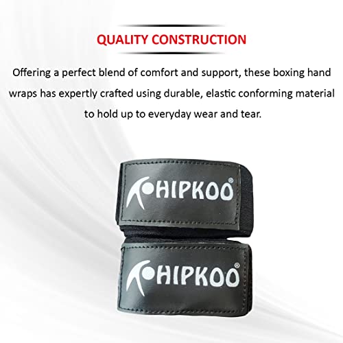 Image of Hipkoo Sports 3 Feet Unfilled Matte Punching Bag with Hand Wrap Combo | 1 Punching Bag & 1 Hand Wrap | for Boxing, MMA, Sparring, Punching Training Kick & Muay Thai (Blue)
