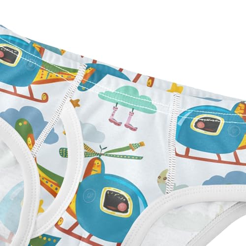Cartoon Helicopters Toddler Boy's Underwear 2T 202c11614