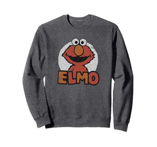 Sweatshirt Elmo Sesame Street personnalisé pour enfant en coton doux