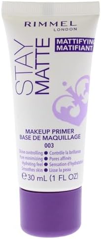 Rimmel London Stay Matte - 003 - Primer, Ultra-Lightweight, Controls Shine, Doesn’t Feel Greasy, 1oz