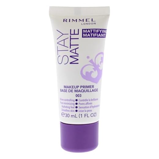 Rimmel London Stay Matte - 003 - Primer, Ultra-Lightweight, Controls Shine, Doesn’t Feel Greasy, 1oz
