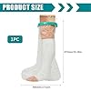 Protection Jambe pour Douche et Piscine, Protege Platre 67cm*45cm, Réutilisable Sac Douche , Maintenir le Bandage au Sec, Protection Étanche pour et Protecteur de Bandage