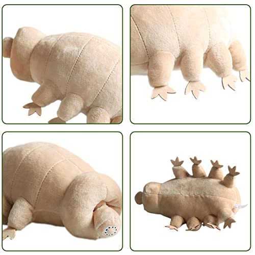 Daoguan Tardigrade Plush Stuffed Toy, 9.8 Inch Ugly Plush Doll Toy, Weird Tardigrade Plush Figure Realistic Sea-Life Kids Birthday Gift #TOP6