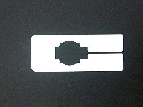 Only Hangers Clothing Rack Blank Rectangular Dividers - 80 Blank Rectangular Size Dividers - Ships Free