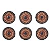 VHC Brands Heritage Farms Natural Jute Coaster Set of 6