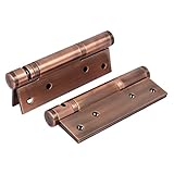 Ranbo Stainless Steel Heavy Duty Spring Loaded Door Butt Hinge,Automatic Closing/Soft Closer/Adjusta
