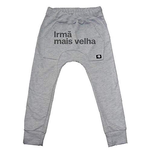 Calça Saruel Confortável Irmã Mais Velha 8 anos