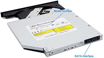 New Dual Layer 8X DVD+-RW DL DVD-RAM Writer 24X CD-RW Burner, Model SU-208 SU208 SU-208GB 208BB 208AB 208FB 208CB, Laptop Internal CD DVD Player 9.5mm Slim Tray-Loading SATA Optical Drive Replacement