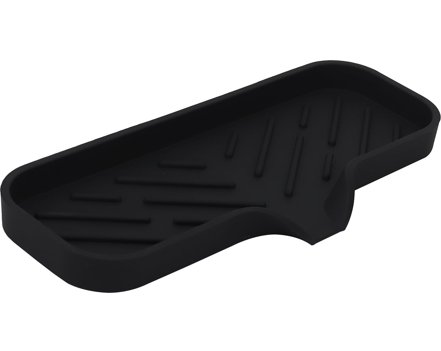 Silicone Bathroom Soap Dishes, Sponge Holder for Kitchen Sink, Shower Soap Holder with Drain, Soap Dispenser Tray, Soap Dish for Bottle, Cup, Sink or