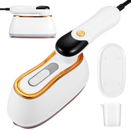 Uonlytech Défroisseur Vapeur Portable à Repasser avec Chauffage Rapide et Puissante Vapeur pour Vêtements Mini Steamer Compact et Léger Voyage
