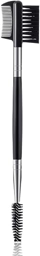 Gleva 3 In 1 Eyelash Comb, Shaper And Eyebrow Brush Double Head, Lash Shaping Makeup Tool For Women, Girls Cosmetic Travel...