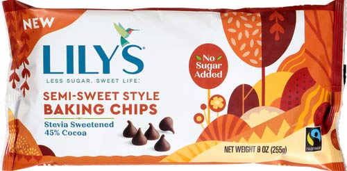 Lily's Sweets, Semi-Sweet Style Baking Chips, 9 Ounce #TOP7