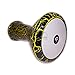 VD® Darbuka/Doumbek Cast Aluminum - Tuning Lugs & Rmvble Head (8 ½ in.) (Cracked Yellow)
