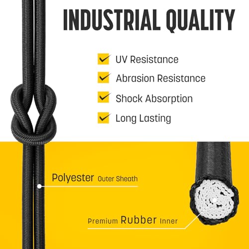 Linka Gumowa 6mm x 30m Elastyczny Sznurek Gumowy Bungee Cord