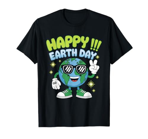 Happy Earth Day Shirts Earth Day 2026 Shirts for Kids Boys T-Shirt