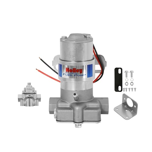 Holley 712-802-1 110 Gph Blue Electric Fuel Pump With Regulator